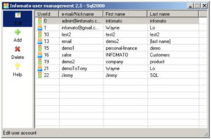 account management tool